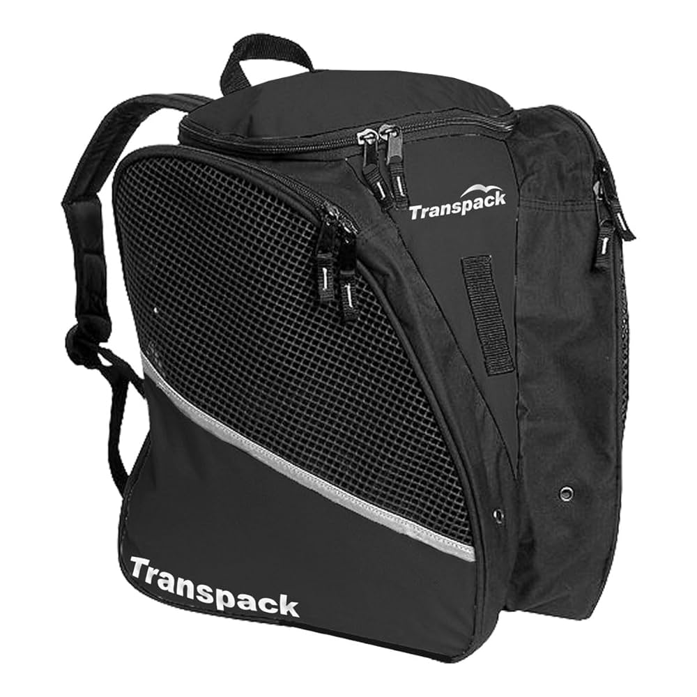 Amazon.co.jp: Transpack Ice スケートバッグ Black : スポーツ